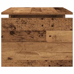 vidaXL Coffee Table Couch Table Hall End Center Accent Table Engineered Wood - old wood - Additional view 4