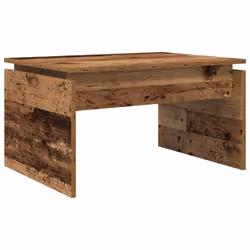 vidaXL Coffee Table Couch Table Hall End Center Accent Table Engineered Wood - old wood - Additional view 5