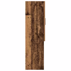 vidaXL Washing Machine Cabinet Bathroom Cupboard Laundry Shelf Storage Rack - old wood - Additional view 4