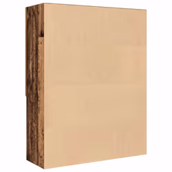 vidaXL Washing Machine Cabinet Bathroom Cupboard Laundry Shelf Storage Rack - old wood - Additional view 5