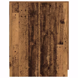 vidaXL Washing Machine Cabinet Bathroom Laundry Room Cupboard Storage Rack - old wood - Additional view 4