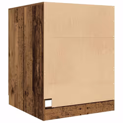 vidaXL Washing Machine Cabinet Bathroom Laundry Room Cupboard Storage Rack - old wood - Additional view 5
