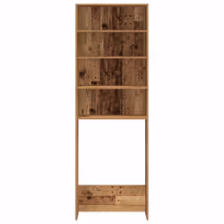 vidaXL Washing Machine Cabinet Laundry Room Rack Storage Washing Cupboard - old wood - Additional view 5