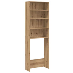 vidaXL Washing Machine Cabinet Laundry Room Rack Storage Washing Cupboard - artisan oak