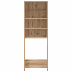 vidaXL Washing Machine Cabinet Laundry Room Rack Storage Washing Cupboard - artisan oak - Additional view 5
