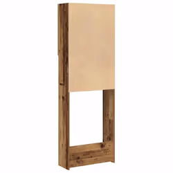 vidaXL Washing Machine Cabinet Bathroom Laundry Room Cupboard Storage Rack - old wood - Additional view 8