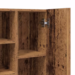 vidaXL Washing Machine Cabinet Bathroom Laundry Room Cupboard Storage Rack - old wood - Additional view 9