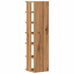 vidaXL Shoe Cabinet Household Storage Shelf Shoe Cupboard Engineered Wood - artisan oak, 2 pcs - Additional view 5