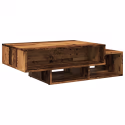 vidaXL Coffee Table Hall End Table Tea Side Table Old Wood Engineered Wood - Additional view 5