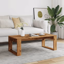 vidaXL Coffee Table Hallway End Table Side Table Artisan Oak Engineered Wood - old wood
