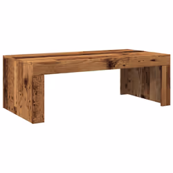 vidaXL Coffee Table Hallway End Table Side Table Old Wood Engineered Wood - old wood - Additional view 5