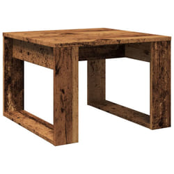 vidaXL Side Table Hall Accent Table Couch Coffee Sofa Table Engineered Wood - old wood