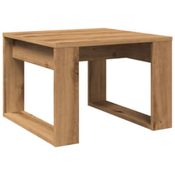 vidaXL Side Table Hall Accent Table Couch Coffee Sofa Table Engineered Wood - artisan oak