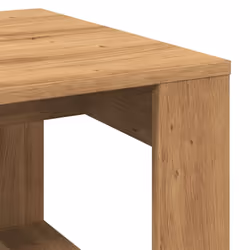 vidaXL Side Table Hall Accent Table Couch Coffee Sofa Table Engineered Wood - artisan oak - Additional view 6