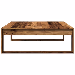 vidaXL Coffee Table Living Room End Table Sofa Couch Table Engineered Wood - old wood - Additional view 4