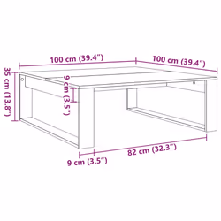 VidaXL 856691 coffee/side/end table - Additional view 8