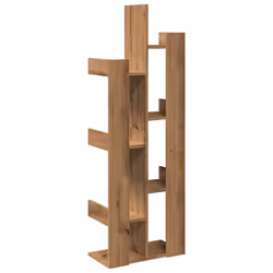 vidaXL Book Cabinet Artisan Oak 48x25.5x140 cm Engineered Wood bookshelf - Additional view 5