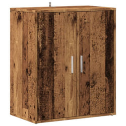 vidaXL Shoe Cabinet Shoe Storage Rack Organiser Shoe Cupboard Engineered Wood - old wood