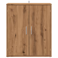 vidaXL Shoe Cabinet Shoe Storage Rack Organiser Shoe Cupboard Engineered Wood - artisan oak - Additional view 4