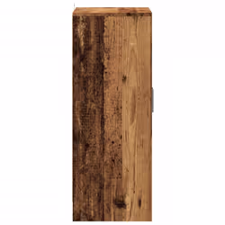 vidaXL Shoe Bench Hallway Bench Seat Shoe Organiser Shoe Rack Engineered Wood - old wood - Additional view 4