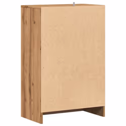 vidaXL Shoe Bench Hallway Bench Seat Shoe Organiser Shoe Rack Engineered Wood - artisan oak - Additional view 5