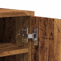 vidaXL Shoe Cabinet Shoe Storage Rack Organiser Shoe Cupboard Engineered Wood - old wood - Additional view 8