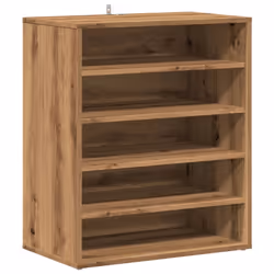 vidaXL Shoe Cabinet Shoe Storage Rack Organiser Shoe Cupboard Engineered Wood - artisan oak