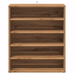 vidaXL Shoe Cabinet Shoe Storage Rack Organiser Shoe Cupboard Engineered Wood - artisan oak - Additional view 4