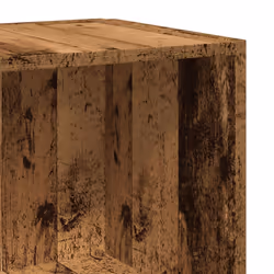 vidaXL Side Table Hallway End Sofa Table Coffee Couch Table Engineered Wood - old wood - Additional view 6