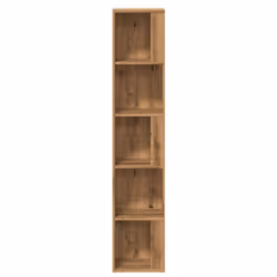 vidaXL Corner Cabinet Artisan Oak 33x33x165 cm Engineered Wood corner shelf - Additional view 4