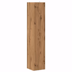 vidaXL Corner Cabinet Artisan Oak 33x33x165 cm Engineered Wood corner shelf - Additional view 5