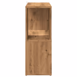 vidaXL Book Cabinet Highboard Book Rack Display Storage Shelf Engineered wood - artisan oak - Additional view 4