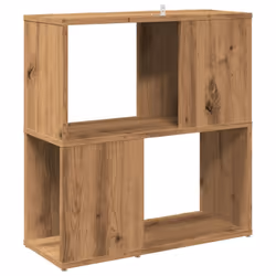 vidaXL Book Cabinet Highboard Book Rack Display Storage Shelf Engineered wood - artisan oak - Additional view 5