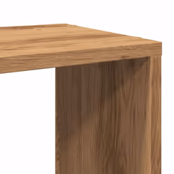 vidaXL Book Cabinet Highboard Book Rack Display Storage Shelf Engineered wood - artisan oak - Additional view 6