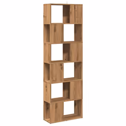 vidaXL Book Cabinet/Room Divider Artisian Oak 60x24x186 cm room divider - Additional view 5