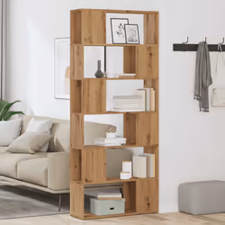 vidaXL Book Cabinet/Room Divider Artisian Oak 80x24x186 cm room divider - Additional view 2