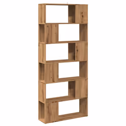 vidaXL Book Cabinet/Room Divider Artisian Oak 80x24x186 cm room divider - Additional view 5