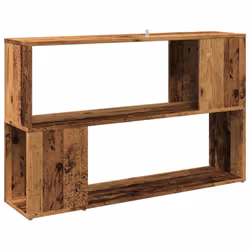 vidaXL Book Cabinet Old Wood 100x24x63 cm Engineered Wood bookcase - Additional view 5