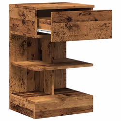 VidaXL 856749 nightstand/bedside table Wood - Additional view 7