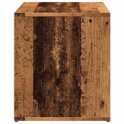 vidaXL Hall Bench 80x40x45 cm Old Wood Engineered Wood box bench - Additional view 4