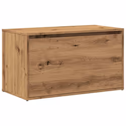 vidaXL Hall Bench 80x40x45 cm Artisan Oak Engineered Wood box bench