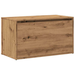 vidaXL Hall Bench 80x40x45 cm Artisan Oak Engineered Wood box bench