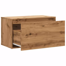 vidaXL Hall Bench 80x40x45 cm Artisan Oak Engineered Wood box bench - Additional view 6