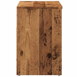 vidaXL Shoe Bench Hallway Bench Seat Shoe Organiser Shoe Rack Engineered Wood - old wood - Additional view 4