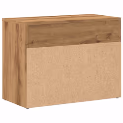 vidaXL Shoe Bench Hallway Bench Seat Shoe Organiser Shoe Rack Engineered Wood - artisan oak - Additional view 5
