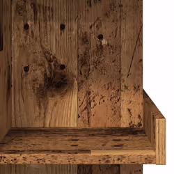 vidaXL Bar Table with Storage Rack Bar High Table Pub Table Engineered Wood - old wood - Additional view 6