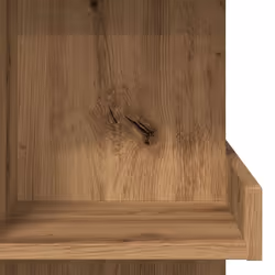 vidaXL Bar Table with Storage Rack Bar High Table Pub Table Engineered Wood - artisan oak - Additional view 6