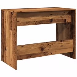 vidaXL Desk Home Office Working Writing Table Computer Desk Engineered Wood - old wood - Additional view 6