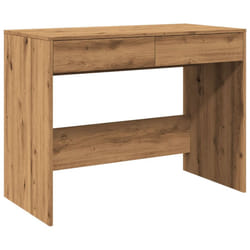 vidaXL Desk Home Office Working Writing Table Computer Desk Engineered Wood - artisan oak