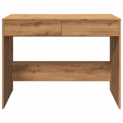 vidaXL Desk Home Office Working Writing Table Computer Desk Engineered Wood - artisan oak - Additional view 4